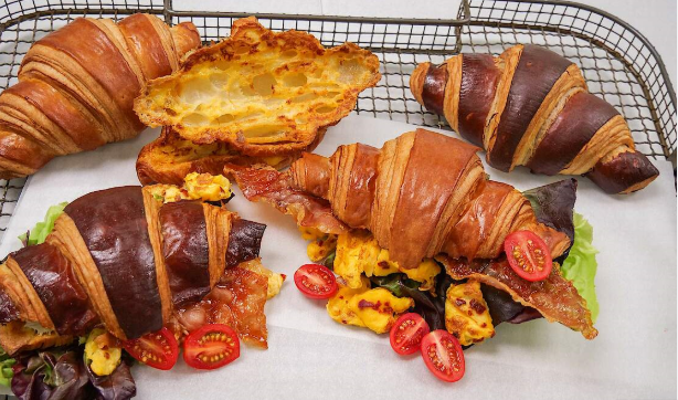 3 (2) Savory Croissant Meal Set with Layered Fillings - Image 1